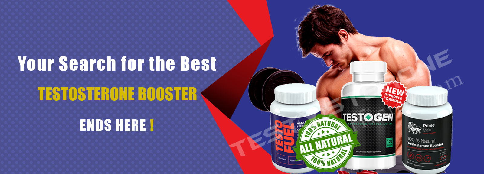 Testosterone Booster Banner