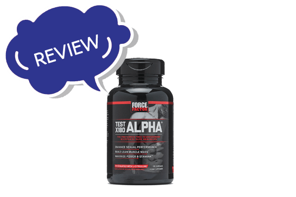 Force factor Test X180 Alpha Review